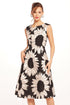 Hiroki Dress - Silver Bloom